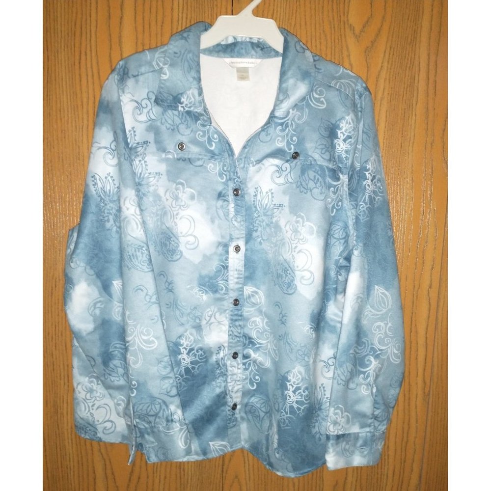 Women's XL Christopher & Banks soft, microfiber top Like new